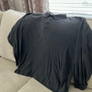 Men’s extra large, long sleeve polo shirt